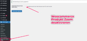 Woocommerce Produkt Zoom Off